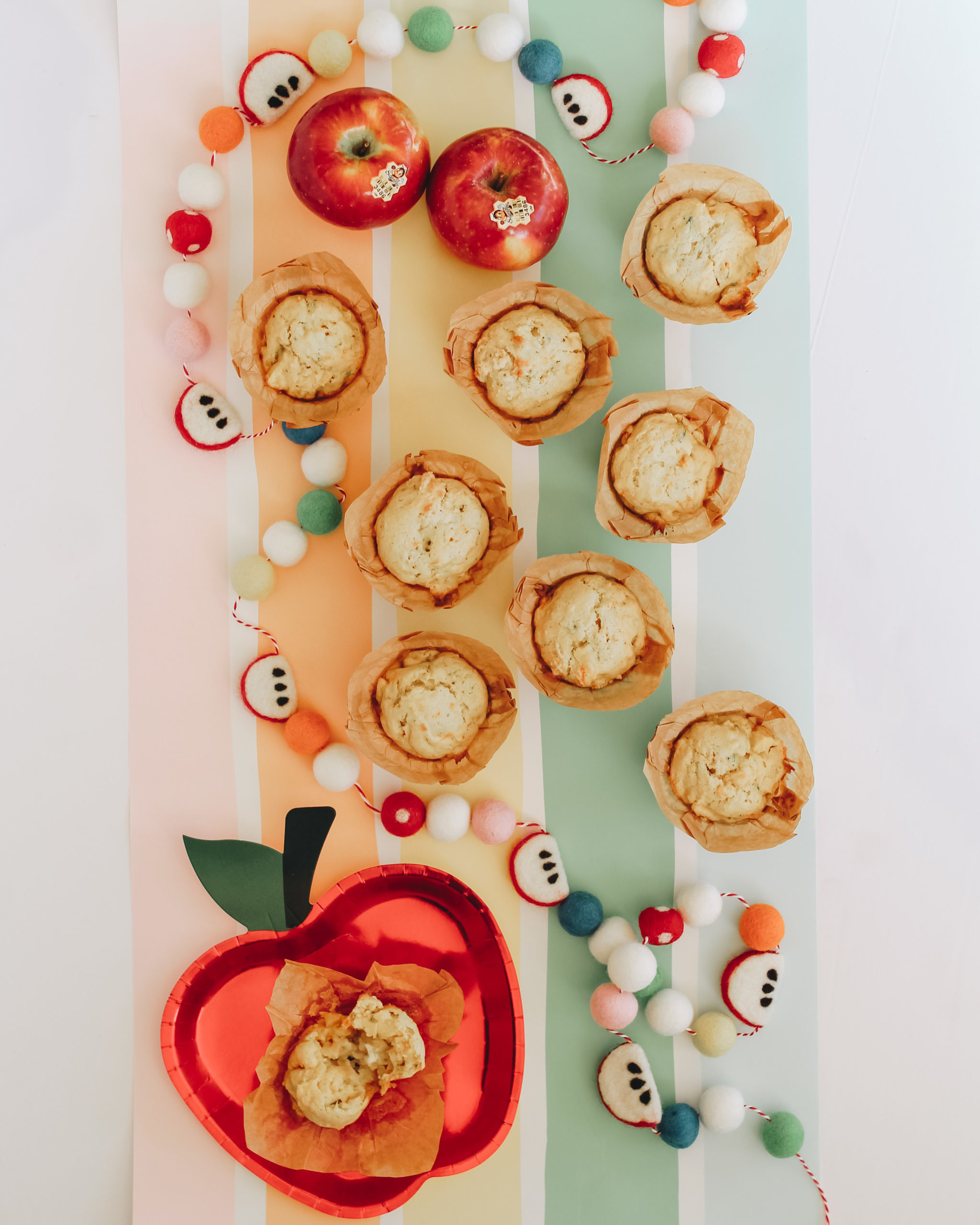 SugarBee® Apple veggie muffins - apple muffins